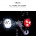 Bycicle Light  Cingk USB Rechargeable Bike Light Set Super Bright LED Front and Back Rear Bicycle Lights Easy To Install for Kids Men Women Road Cycling Safety Warning Light - B0777CPZ8K